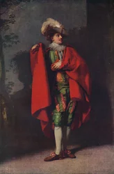 John Palmer como el Conde Almaviva en El barbero de España, 1779, 1917
