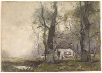 Cabaña en el bosque, 1891
