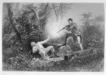 El fratricidio en Wyoming, 1778, de 