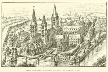 Abadía de Saint-Germain-des-Prés, época de San Ignacio