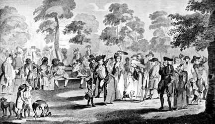 Parque St James, 1783