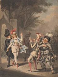 El duelo: "Noche de Reyes", Acto III, Escena IV