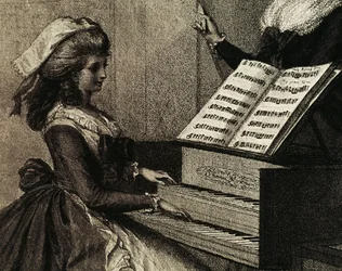 La lección de música