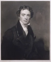 Retrato de Michael Faraday (1791-1867) grabado por Samuel Cousins (1801-87) 1830