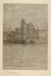 Nueva York bajo la niebla