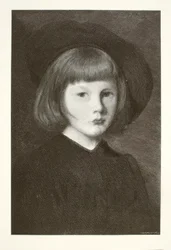 Retrato del hijo del artista Jerome