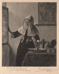 Joven mujer en una ventana, 1907