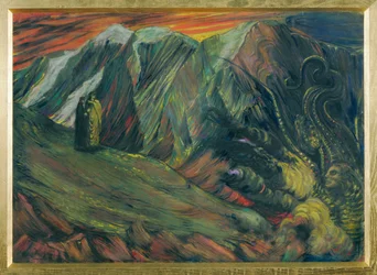 Dante y Virgilio en el Infierno: Lucifer 1895