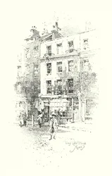 Casa de café de Tom, Russell Street, Londres