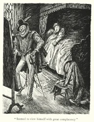 Leyendas de Ingoldsby: El espectro de Tappington (litografía)
