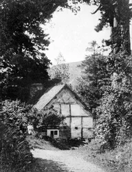 Una cabaña en Radnorshire, Gales, 1924-1926
