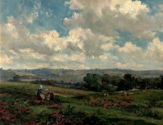 Campos en Surrey, 1890
