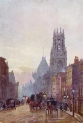 San Dunstan, Calle Fleet