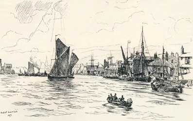 Desde el muelle de Limehouse, 1873, 1894