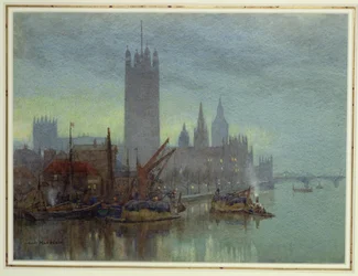 Crepúsculo desde el Puente de Lambeth