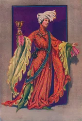 Un noble. Finales del siglo XIV, 1926