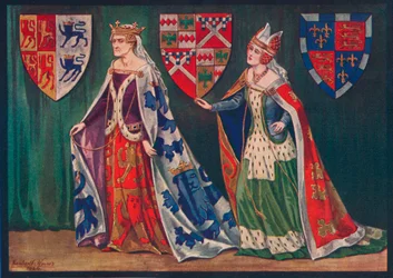 Margarita, Princesa de Gales, 1410. Joice, Lady Tiptoft, 1460, 1926