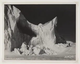 Un iceberg en pleno verano