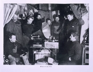 Música en la cabaña (incl. Capt. Scott), de 