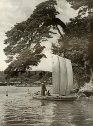 En la Bahía de Matsushima, 1910