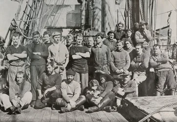 La tripulación del Terra Nova, c. 1910-1913, 1913