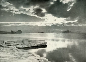 La caída de la larga noche polar, c1910-1913, 1913