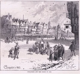 Cheapside, 1660