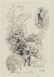 La posada Fox and Crown, West Hill, Highgate, a punto de ser demolida