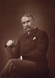 Retrato de Sir William Schwenck Gilbert 1836-1911