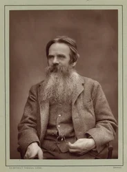Retrato del pintor William Holman Hunt 1827-1910
