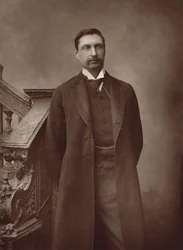 Retrato del escritor Sir Henry Rider Haggard