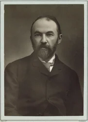 Retrato del escritor Thomas Hardy 1840-1928