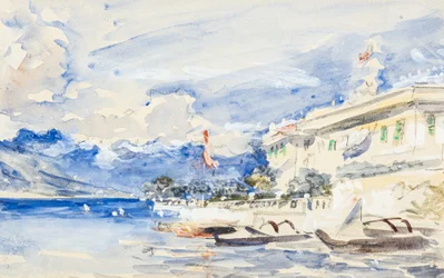 Bellagio, Italia (acuarela)