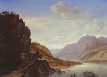 Paisaje Fluvial Montañoso
