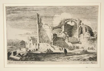 Reparto de Pan a los Pobres, de la serie Doce Paisajes