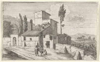 Vista de un monasterio