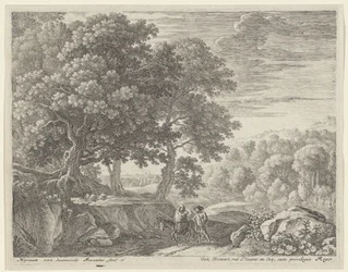 Sagrada familia con burro y querubines Vuelo a Egipto (título de la serie)