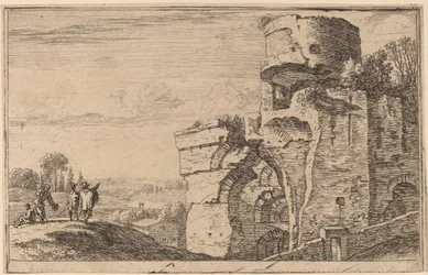 Ruinas en la Colina Palatina