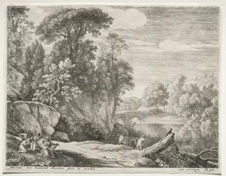 El burro llevado al río, c. 1652-1654