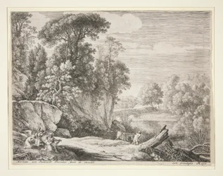 El burro llevado al río, del set La huida a Egipto