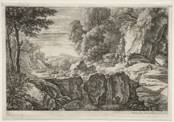 La pequeña cascada