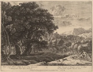 Venus y Adonis cazando