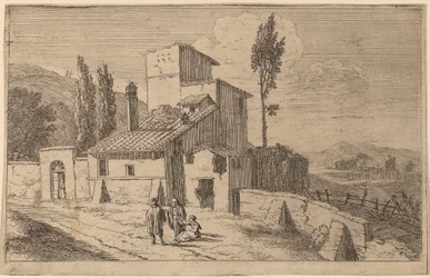 Vista de un convento