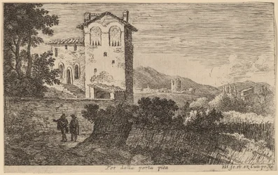 Villa fuera de la Porta Pia