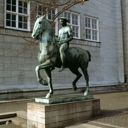 El jinete, 1908