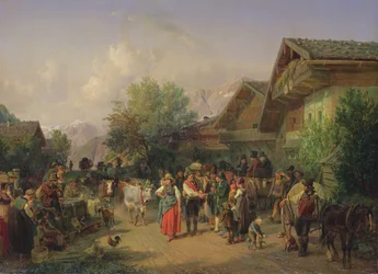 Regreso del Pasto Alpino, 1848