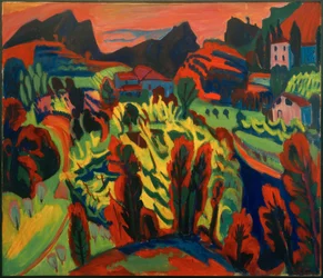 Paisaje montañoso de Tesino