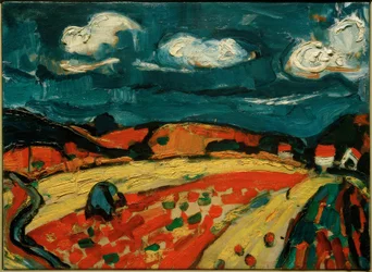 El campo rojo