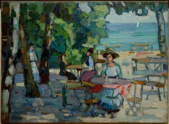 Jardín de café en Ammersee