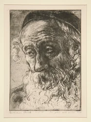 Alte Jude aus Jaffa [judío de Jaffa]